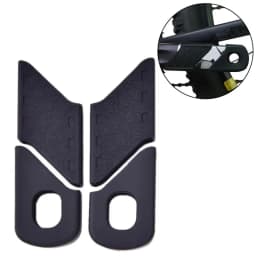 ENLEE 4pcs/1set Mountain Bike Crank Protective Cover MTB Bike Crank Set Protective Crank Arm Cover Universal Bicycle Accessories