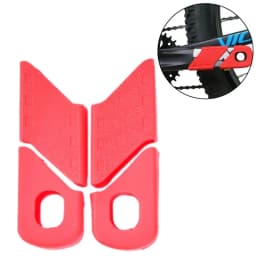 ENLEE 4pcs/1set Mountain Bike Crank Protective Cover MTB Bike Crank Set Protective Crank Arm Cover Universal Bicycle Accessories