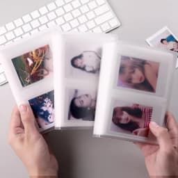 80 Pockets Photo Album 3 Inch Transparent Photocard Holder For Instax Mini Album Storage Collect Book Name Card Album De Fotos