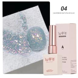 1Box Metallic Gel Gold Mirror Effect Gel Nail Polish French Nail Art Line/Flower Painting Gel Glitter UV Gel Nail Soak Off #8YQW