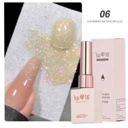 1Box Metallic Gel Gold Mirror Effect Gel Nail Polish French Nail Art Line/Flower Painting Gel Glitter UV Gel Nail Soak Off #8YQW