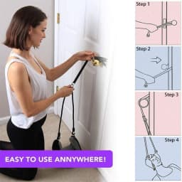 Hammock with Stand for Neck Traction Massager Hamac Cervicales to Reduce Neck Pain Relief Relaxation with Free Eye Mask