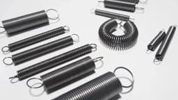 5pcs/lot Tension spring 0.8mm、1mm 304 stainless steel extension spring OD 5mm-12mm length15mm to 120mm