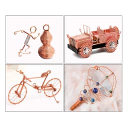 1/5/10M Copper Conductive Copper Wire Ultra-Fine Copper Wire Diameter 0.1-5mm Conductive Copper Wire Has Good Conductivity