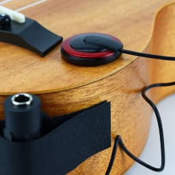 Professional-Grade Acoustic Guitar Pickup Piezo Contact Pickup for Guitar Ukulele Banjo, Kalimba, Harp -Easy to install