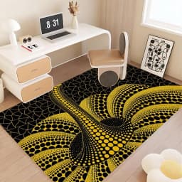 Yayoi Kusama Floor Mat Bath Mat Nordic Style Home Doormat Bathroom-Toilet Mats Bedroom Welcome Doormat