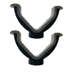 1/2pc Outdoor Camera V Joch Top Mount Lightweight Holder Attachment with 1/4' Thread for Hunting One Leg Tripod