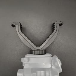 1/2pc Outdoor Camera V Joch Top Mount Lightweight Holder Attachment with 1/4' Thread for Hunting One Leg Tripod