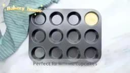 12 Holes Cupcakes Mold Non Stick Muffin Cupcake Silicone Mold Soap Chocolate Muffin Baking Pan Silicone Cake Mold Baking Tools