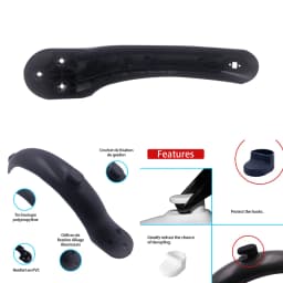 Rear Fender for Xiaomi M365/Pro/Mijia Mi 1S Electric Scooter Skateboard Short Ducktail Rear Mudguard Back Wing Taillight parts