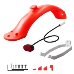 Rear Fender for Xiaomi M365/Pro/Mijia Mi 1S Electric Scooter Skateboard Short Ducktail Rear Mudguard Back Wing Taillight parts