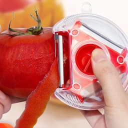1/3PCS 3in1 Magic Trio Peeler Set Slicer Shredder Peeler Julienne Cutter Multi Peel Blade Zesters Grater Kitchen Tool Accessorie