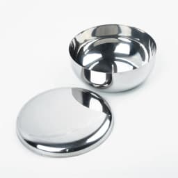 Stainless Steel Bowl Korean Big Cooked Rice Bowl With Cover Single Layer Steamed Rice Bowl Child Anti-Scalding/fall Tableware