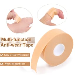 Pexmen 1Pcs 2.5X450cm Moleskin Tape Adhesive Pad Blister Prevention Anti-wear Heel Protector Sticker Prevent Skin Feet Chafing