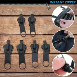 Zipper Repair Kit Universal Instant Zipper Repair Replacement Zipper Sliding Teeth Rescue Zip Fastener For 3 Different Size