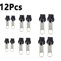 Zipper Repair Kit Universal Instant Zipper Repair Replacement Zipper Sliding Teeth Rescue Zip Fastener For 3 Different Size