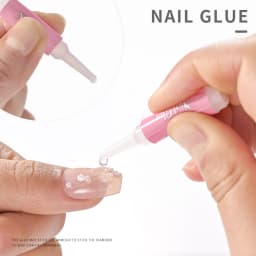 40pcs Professional Nail Glue Super Strong Press On Nails Fast-Drying Long-Lasting Nail Glue Perfect for Acrylic Quick Nail Glue