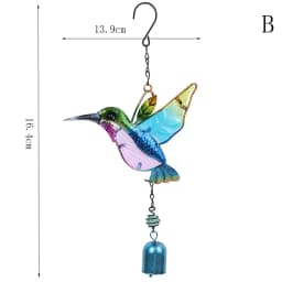 Japanese Wind Bell Japan Chimes Handmade Glass Furin Home Decors Spa Kitchen Office Decor Sakura Cherry Blossom Pattern
