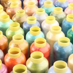 40WT 120D/2 5000m Polyester Embroidery Thread for Brother/Singer Machine Household Sewing Varity Colors with Good Quality