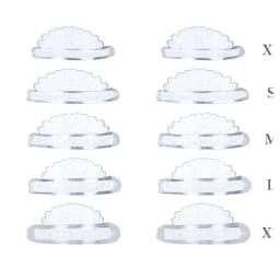 5 Pair 5 Size Lash Lift Silicone Pads Eyelash Perm 3D Curler Eye Patches Applicator Tools Eyelashes Extension Accessories