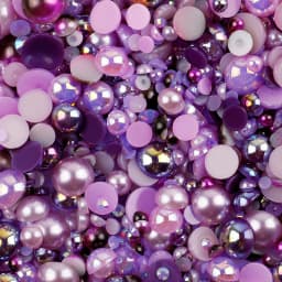 10g Mix Size Jelly Resin Flatback Rhinestone AB Imitation Pearl Beads For Nail Art DIY Cup Crafts Decor