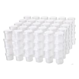 Empty Paint Pots Strips DIY with Lid Lightweight Empty Storage Paint Containers for School Birthday Home Holiday Accessories