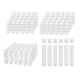 Empty Paint Pots Strips DIY with Lid Lightweight Empty Storage Paint Containers for School Birthday Home Holiday Accessories