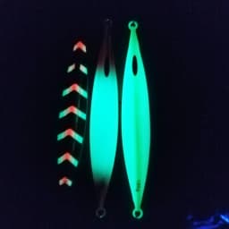 1PC Slow Pitch Jig 120g150g200g250g300g Slow Falling Sinking Metal Jigging Lure Glow Jigs Luminous Lure Pesca Fishing Angler