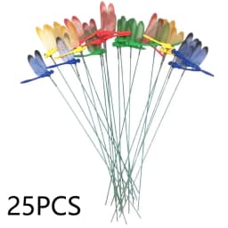 5/10/50pcs Colorful 3D Dragonfly Garden Yard Planter Dragonfly Flower Arrangement Dragonfly Outdoor Decor Flower Pots Decoration