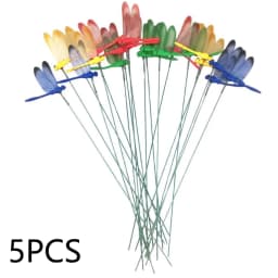 5/10/50pcs Colorful 3D Dragonfly Garden Yard Planter Dragonfly Flower Arrangement Dragonfly Outdoor Decor Flower Pots Decoration