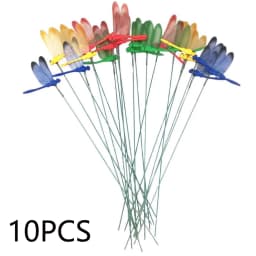 5/10/50pcs Colorful 3D Dragonfly Garden Yard Planter Dragonfly Flower Arrangement Dragonfly Outdoor Decor Flower Pots Decoration