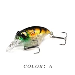 New Crankbait Wobblers Lure 38mm/8g 48mm/11g High Quality Hooks 10 Different Colors Artificial Bait Hard Fishing Cranks
