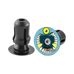 MUQZI Handlebar End Plugs MTB Road Folding Bike Handle Bar End Cap Aluminum Alloy Handlebar Grip Cover Bicycle Accessories