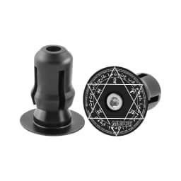 MUQZI Handlebar End Plugs MTB Road Folding Bike Handle Bar End Cap Aluminum Alloy Handlebar Grip Cover Bicycle Accessories