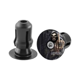 MUQZI Handlebar End Plugs MTB Road Folding Bike Handle Bar End Cap Aluminum Alloy Handlebar Grip Cover Bicycle Accessories