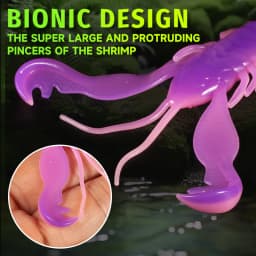 2023 Supercontinent Filet Craw Bait perch Lures Soft Lure Fishing Lures shrimp Lobster Soft Plastic Lure Fishing Lures