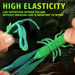 2023 Supercontinent Filet Craw Bait perch Lures Soft Lure Fishing Lures shrimp Lobster Soft Plastic Lure Fishing Lures