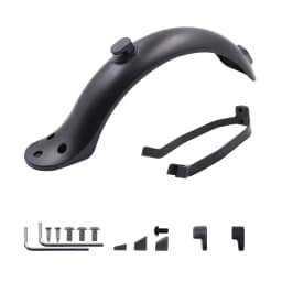 For Xiaomi Mijia MI M365 1S M187 Pro E-Scooter Tire Splash Fender with Rear Taillight Front Back Guard Mudguard screw line Parts