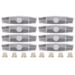 8 Pieces Bike Reflectors Bike Wheel Reflectors Spoke Reflector Bike Safety Warning Reflector Bike Tire Reflector