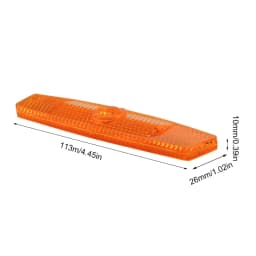 8 Pieces Bike Reflectors Bike Wheel Reflectors Spoke Reflector Bike Safety Warning Reflector Bike Tire Reflector