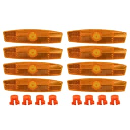8 Pieces Bike Reflectors Bike Wheel Reflectors Spoke Reflector Bike Safety Warning Reflector Bike Tire Reflector
