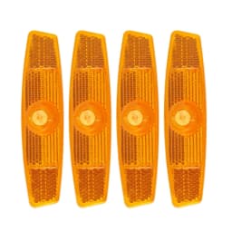 8 Pieces Bike Reflectors Bike Wheel Reflectors Spoke Reflector Bike Safety Warning Reflector Bike Tire Reflector