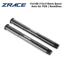 ZRACE MTB Fork QR15x100 / QR15x110 Thru Axle Lever Accessories for ROCKSHOX / FOX, 15x100 15x110 QR15 15*100 15*110