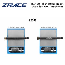 ZRACE MTB Fork QR15x100 / QR15x110 Thru Axle Lever Accessories for ROCKSHOX / FOX, 15x100 15x110 QR15 15*100 15*110