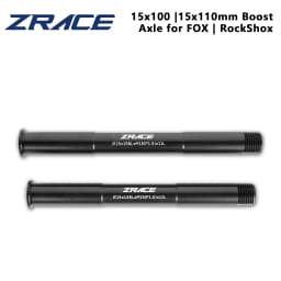 ZRACE MTB Fork QR15x100 / QR15x110 Thru Axle Lever Accessories for ROCKSHOX / FOX, 15x100 15x110 QR15 15*100 15*110