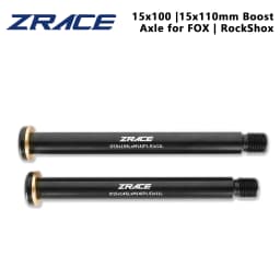 ZRACE MTB Fork QR15x100 / QR15x110 Thru Axle Lever Accessories for ROCKSHOX / FOX, 15x100 15x110 QR15 15*100 15*110