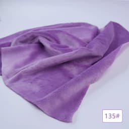 45x50cm 101~143 Plush Fabric For Sewing 5mm Pile Length 100 Polyester Hair Material For Popular Cotton Dolls DIY Handmade Fabric