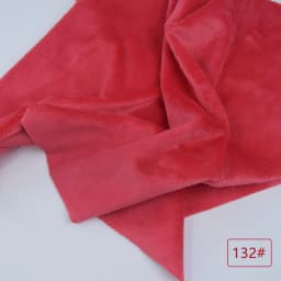 45x50cm 101~143 Plush Fabric For Sewing 5mm Pile Length 100 Polyester Hair Material For Popular Cotton Dolls DIY Handmade Fabric