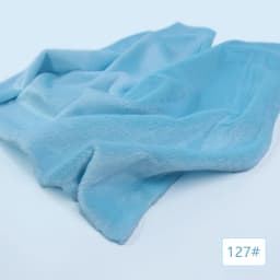 45x50cm 101~143 Plush Fabric For Sewing 5mm Pile Length 100 Polyester Hair Material For Popular Cotton Dolls DIY Handmade Fabric