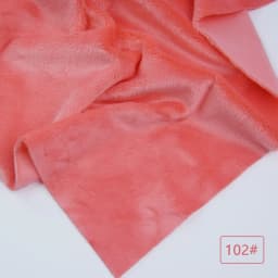 45x50cm 101~143 Plush Fabric For Sewing 5mm Pile Length 100 Polyester Hair Material For Popular Cotton Dolls DIY Handmade Fabric